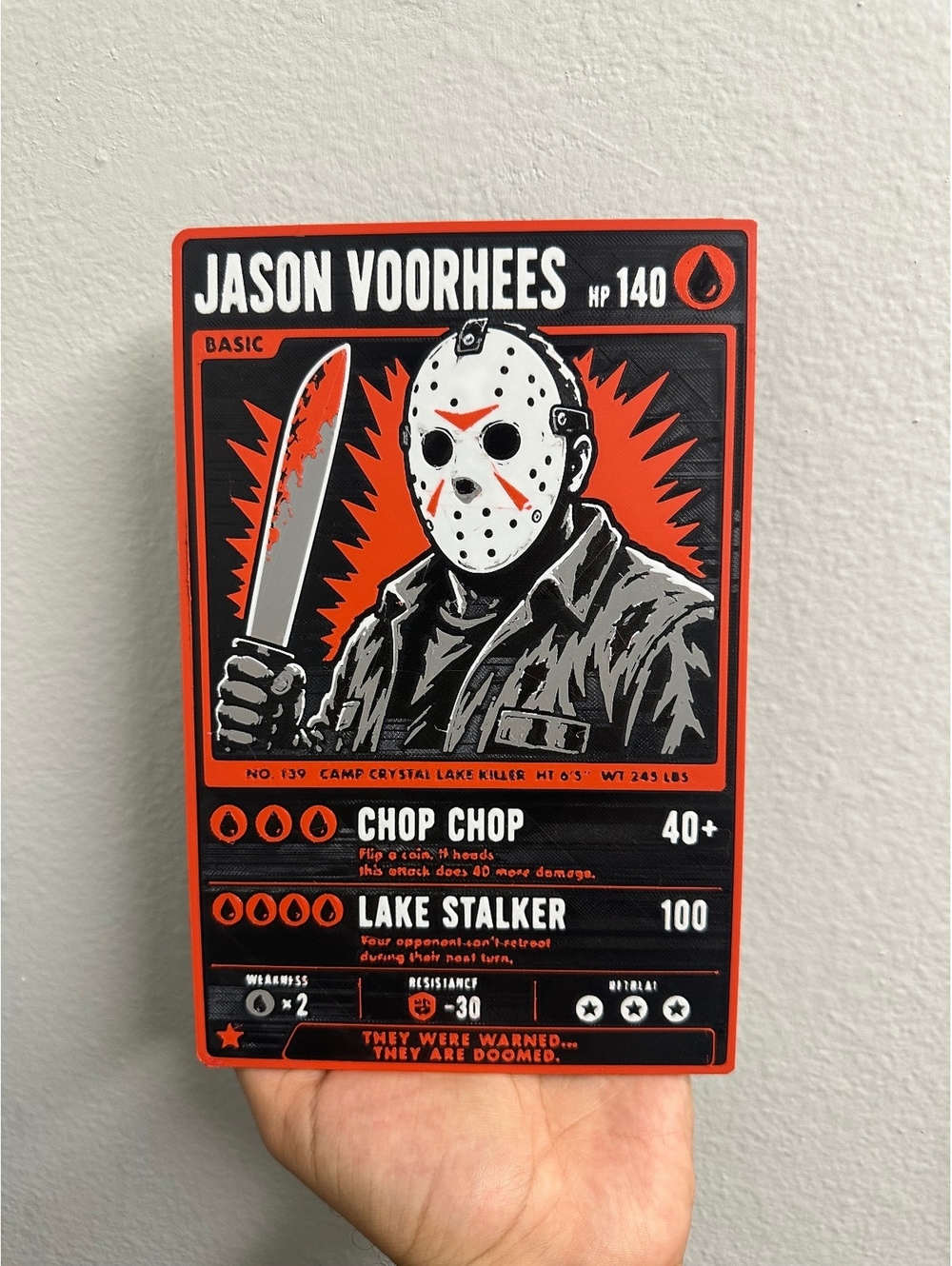 Jason Pokémon Card Style Art